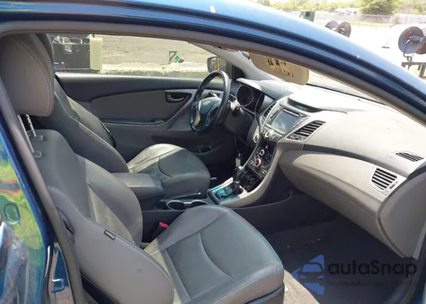 2014 Hyundai Elantra z USA, uszkodzony, nr VIN KMHDH6AH1EU024286